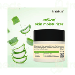 Inatur Organic Alo Vera Gel 100Gm