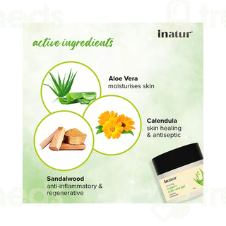 Inatur Organic Alo Vera Gel 100Gm