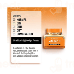 St Botanica Vitamin C E & Hyaluronic Acid Brightening Night Gel 50Gm