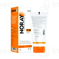 Noray Spf 50 Pa+++ Matte Finish Sunscreen Gel 50Gm Noray Spf 50 Pa+++ Matte Finish Sunscreen Gel 50Gm