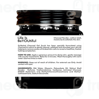 Dr Rashel Charcoal Gel Scrub 380ml