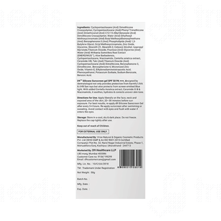 D9 Spf 50 Pa +++ Silicone Sunscreen Gel 50Gm