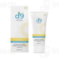 D9 Spf 50 Pa +++ Silicone Sunscreen Gel 50Gm