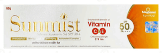 Sunmist Spf 50+ Pa+++ Silicone Sunscreen Gel 60Gm