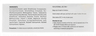 Sunmist Spf 50+ Pa+++ Silicone Sunscreen Gel 60Gm