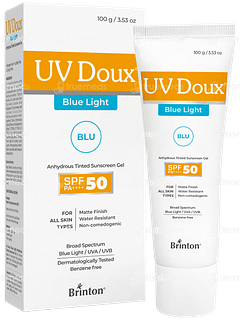 Uv Doux Blue Light Spf 50 Pa+++ Sunscreen Gel 100gm Uv Doux Blue Light Spf 50 Pa+++ Sunscreen Gel 100gm