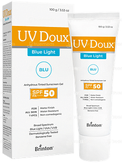 Uv Doux Blue Light Spf 50 Pa+++ Sunscreen Gel 100gm