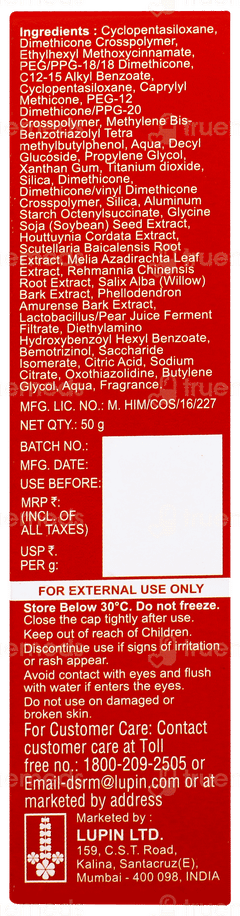 Sunhalt Gold Spf 90+ Pa+++ Matte Sunscreen 50gm