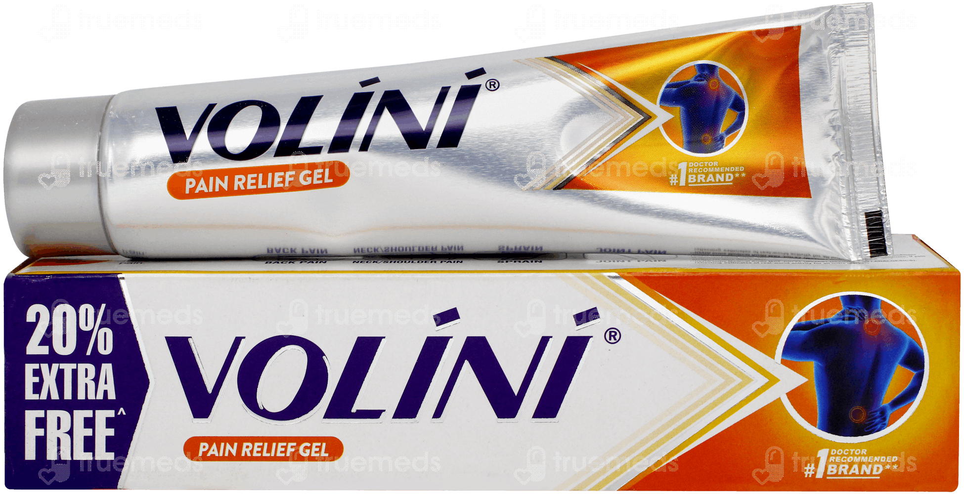 Volini Pain Relief Gel 50GM + 10GM Free: Uses, Side Effects, Price ...