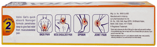 Volini Pain Relief Gel 50gm + 10gm Free