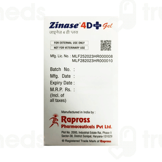 Zinase 4d Plus Gel 30gm