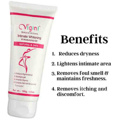 Vigini Intimate Whitening & Moisturizing Gel 100Gm