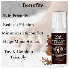 Vigini Chocolate Lubricant Lube Gel 50Ml