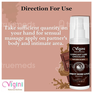 Vigini Chocolate Lubricant Lube Gel 50Ml