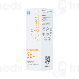 Skinnable Spf 30+ Pa+++ Sunscreen Gel 50gm