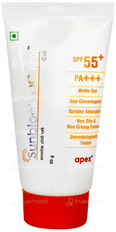 Sunblock Oc Acne Spf 55+ Pa+++ Gel 50gm