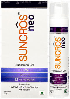 Suncros Neo Spf 75+ Pa+++ Sunscreen Gel 50gm