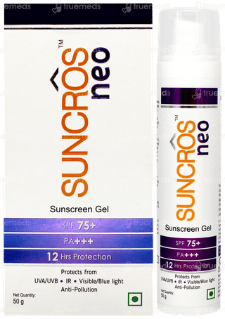 Suncros Neo Spf 75+ Pa+++ Sunscreen Gel 50gm
