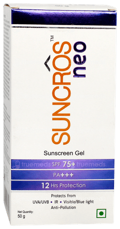 Suncros Neo Spf 75+ Pa+++ Sunscreen Gel 50gm