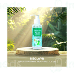 Neolayr Aloe Vera Oil Free Hydrating Face Gel 100gm