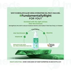 Neolayr Aloe Vera Oil Free Hydrating Face Gel 100gm