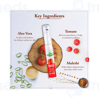 Vi John Prakritik Tomato Roll On Under Eye Gel 15gm