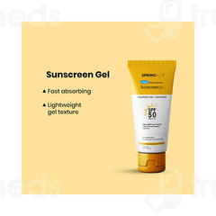 Spring H2o Aqua Ultra Light Spf 50 Pa++++ Sunscreen Gel 50ml