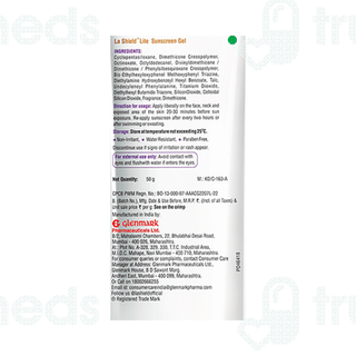 La Shield Lite Expert Tan Protect Spf 50+ Pa+++ Sunscreen Gel 50gm