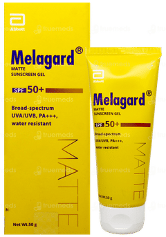 Melagard Matte Spf 50+ Pa+++ Sunscreen Gel 50gm