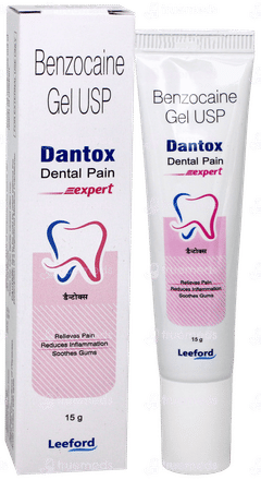 Dantox Dental Pain Expert Gel 15Gm