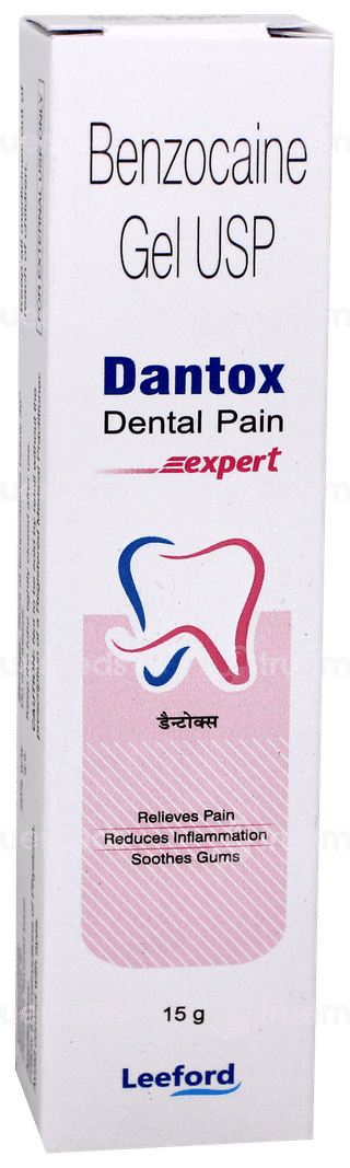 Dantox Dental Pain Expert Gel 15Gm