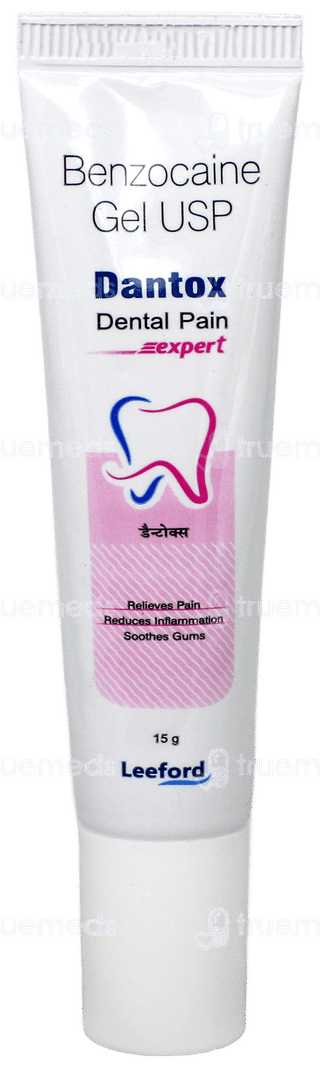 Dantox Dental Pain Expert Gel 15Gm
