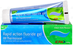 Ra Thermoseal New Fresh Mint Flavour Rapid Action Fluoride Gel 100gm