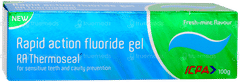 Ra Thermoseal New Fresh Mint Flavour Rapid Action Fluoride Gel 100gm