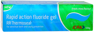 Ra Thermoseal New Fresh Mint Flavour Rapid Action Fluoride Gel 100gm
