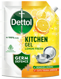 Dettol Lemon Fresh Kitchen Gel 1500ml