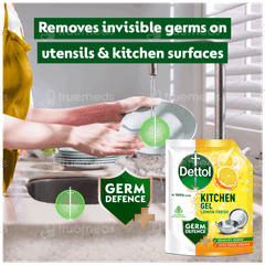 Dettol Lemon Fresh Kitchen Gel 1500ml