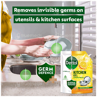 Dettol Lemon Fresh Kitchen Gel 1500ml