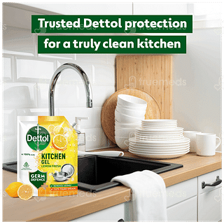 Dettol Lemon Fresh Kitchen Gel 1500ml