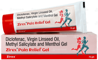 Zirex Pain Relief Gel 75gm