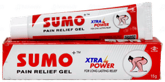 Sumo + Xtra Power Pain Relief Gel 15Gm Sumo + Xtra Power Pain Relief Gel 15Gm