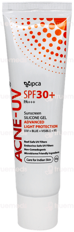 Acne Uv New Advanced Light Protection Spf 30+ Pa+++ Sunscreen Gel 60gm