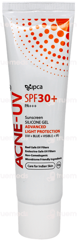 Acne Uv New Advanced Light Protection Spf 30+ Pa+++ Sunscreen Gel 60gm