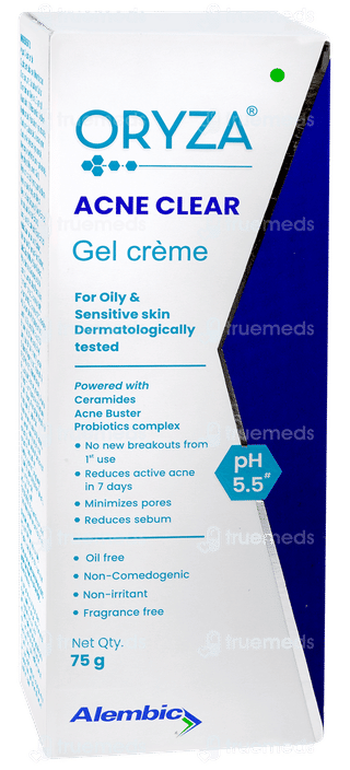 Oryza Acne Clear Gel 75gm