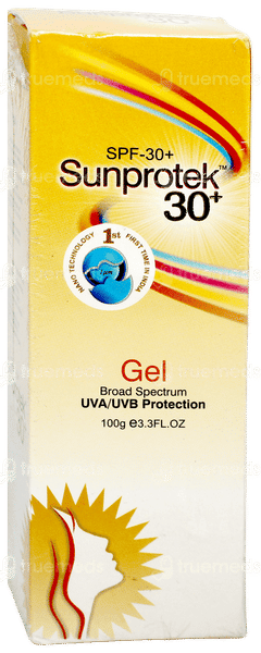 Sunprotek Spf 30+ Gel 100Gm Sunprotek Spf 30+ Gel 100Gm