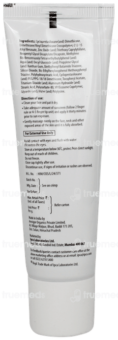 Acne Uv New Advanced Light Protection Spf 50+ Pa++++ Silicone Sunscreen Gel 50gm