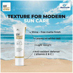 Uvsmart Matt Spf 50+ Pa+++ Sunscreen Gel 50gm