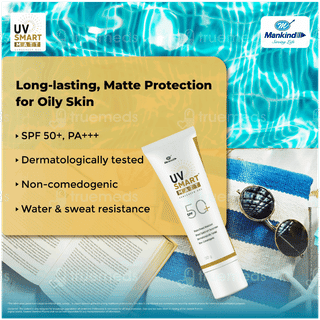 Uvsmart Matt Spf 50+ Pa+++ Sunscreen Gel 50gm
