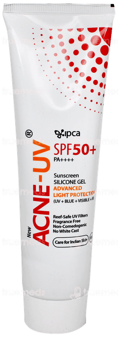 Acne Uv New Advanced Light Protection Spf 50+ Pa++++ Silicone Sunscreen Gel 100Gm