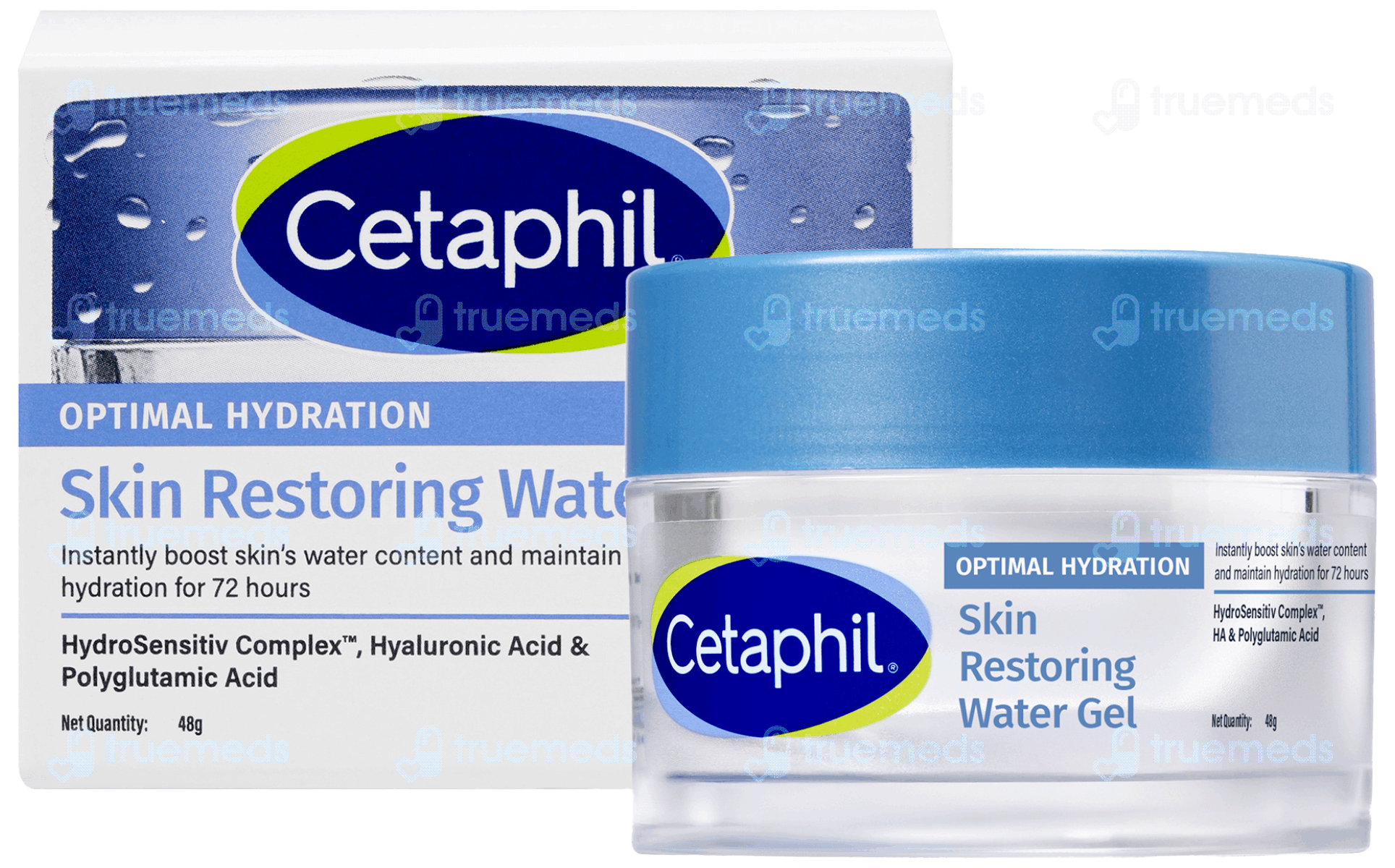 Cetaphil Optimal Hydration Skin Restoring Water Gel 48gm - Uses